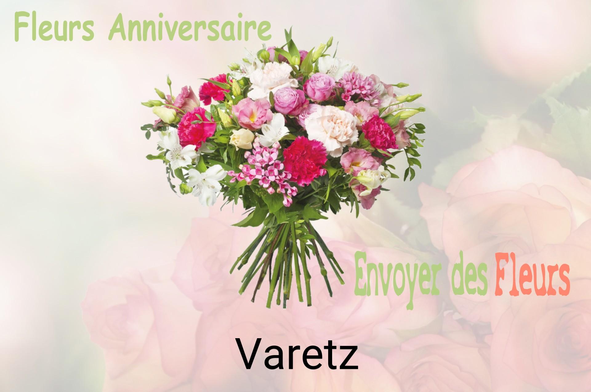 Bouquet de fleurs d’anniversaire livré à Varetz